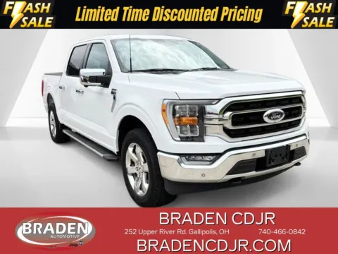 White 2022 Ford F-150 XLT for sale in Gallipolis, OH