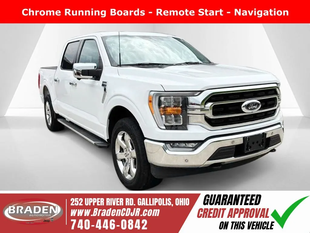 White 2022 Ford F-150 XLT for sale in Gallipolis, OH