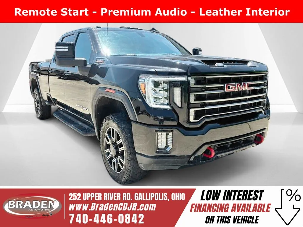 Black 2021 GMC Sierra 3500HD AT4 for sale in Gallipolis, OH