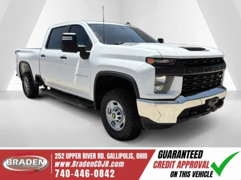 White 2023 Chevrolet Silverado 2500HD Work Truck for sale in Gallipolis, OH