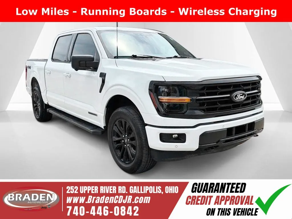 White 2024 Ford F-150 XLT for sale in Gallipolis, OH