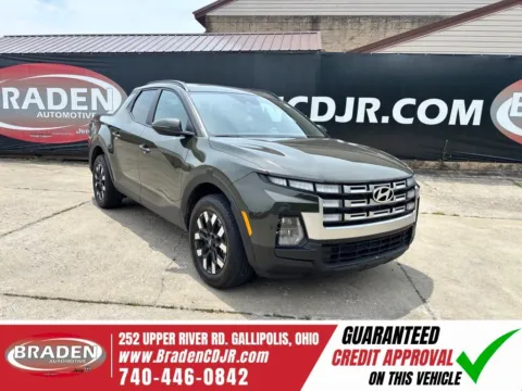 Green 2025 Hyundai Santa Cruz SEL for sale in Gallipolis, OH