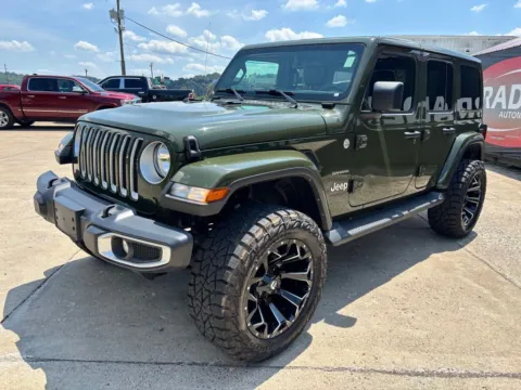 Another view of 2021 Jeep Wrangler Unlimited Sahara for sale in Gallipolis, OH at Braden Chrysler Dodge Jeep Ram