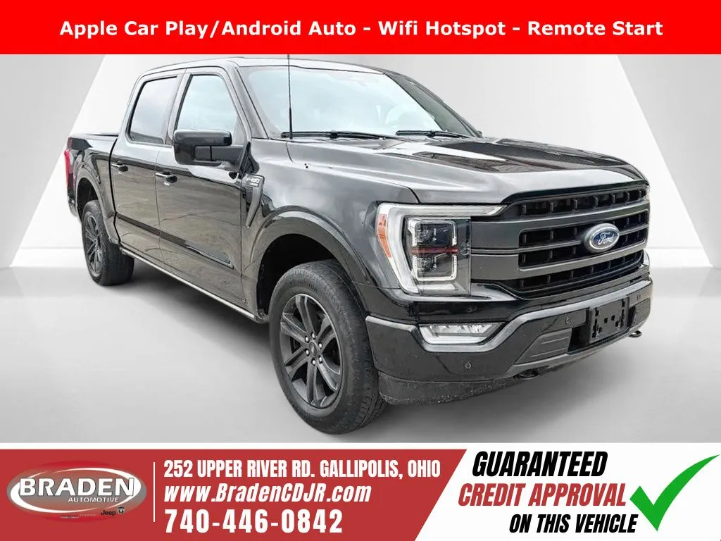 Black 2023 Ford F-150 Lariat for sale in Gallipolis, OH
