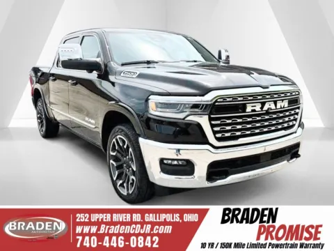 Black 2025 Ram 1500 Limited for sale in Gallipolis, OH