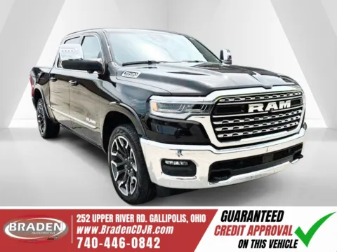 Black 2025 Ram 1500 Limited for sale in Gallipolis, OH