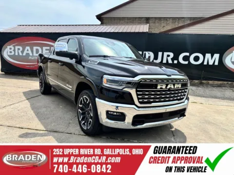 Black 2025 Ram 1500 Limited for sale in Gallipolis, OH