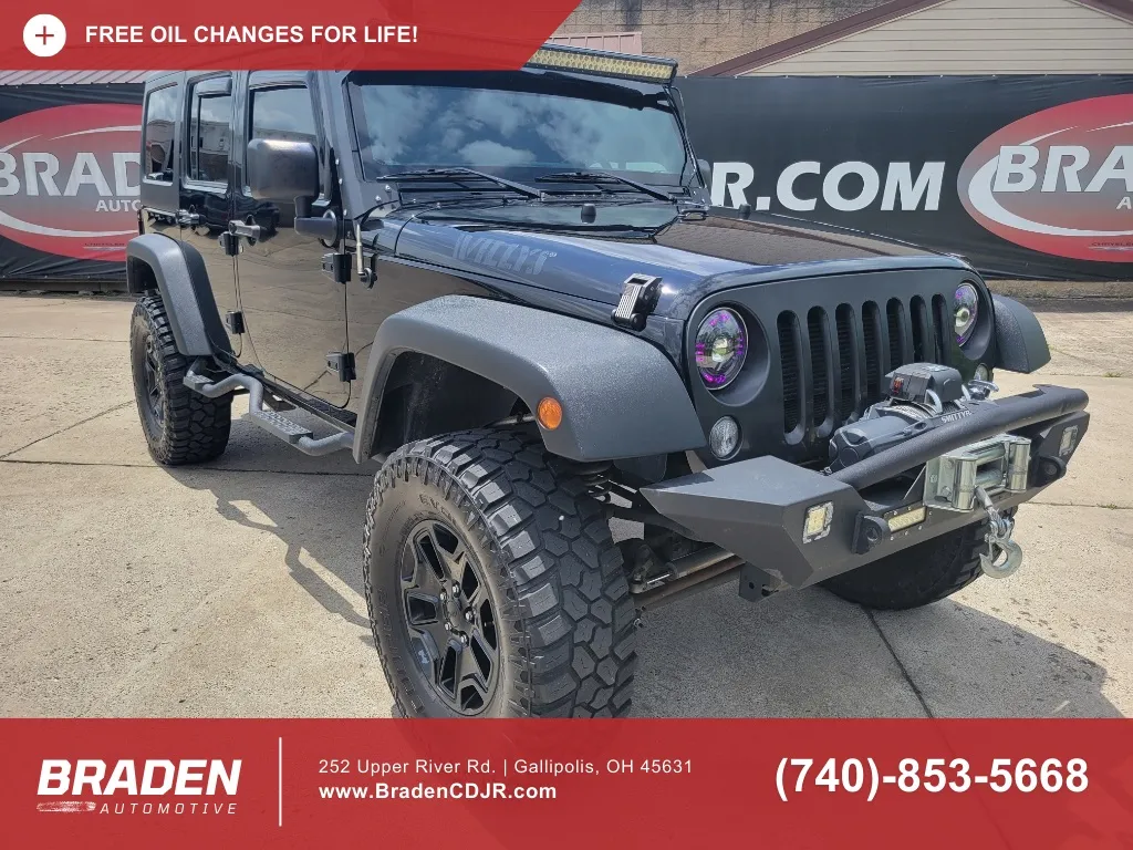 2015 Jeep Wrangler Unlimited Willys for sale in Gallipolis, OH