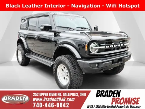 Black 2025 Ford Bronco Outer Banks for sale in Gallipolis, OH