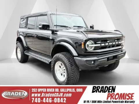 Black 2025 Ford Bronco Outer Banks for sale in Gallipolis, OH