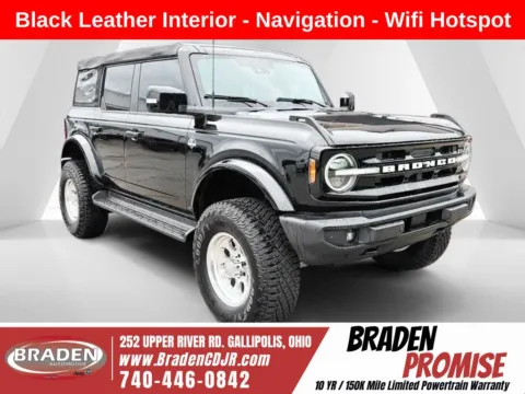 Black 2025 Ford Bronco Outer Banks for sale in Gallipolis, OH