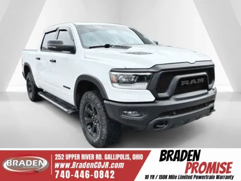 White 2023 Ram 1500 Rebel for sale in Gallipolis, OH