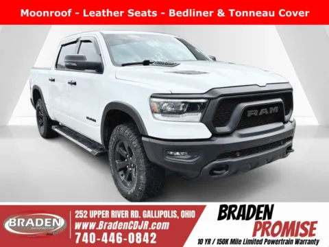 White 2023 Ram 1500 Rebel for sale in Gallipolis, OH