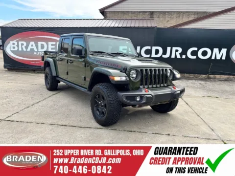 Green 2021 Jeep Gladiator Mojave for sale in Gallipolis, OH