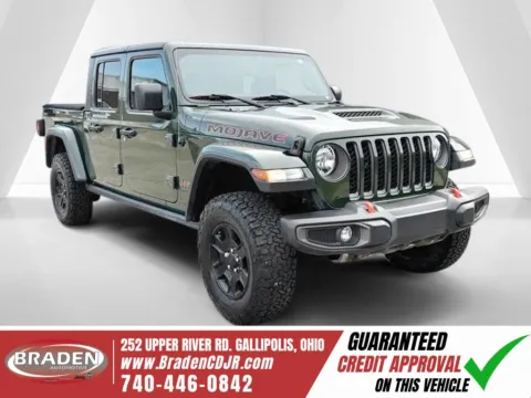 Green 2021 Jeep Gladiator Mojave for sale in Gallipolis, OH