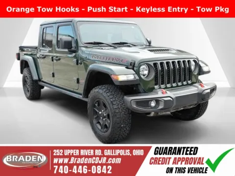 Green 2021 Jeep Gladiator Mojave for sale in Gallipolis, OH