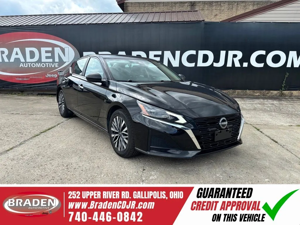 Black 2024 Nissan Altima 2.5 SV for sale in Gallipolis, OH