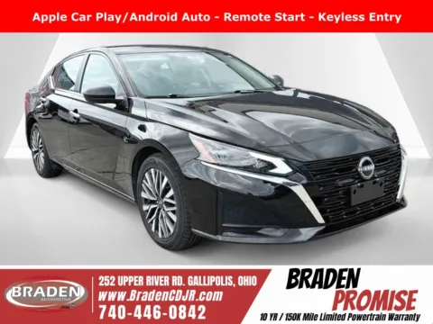 Black 2024 Nissan Altima 2.5 SV for sale in Gallipolis, OH