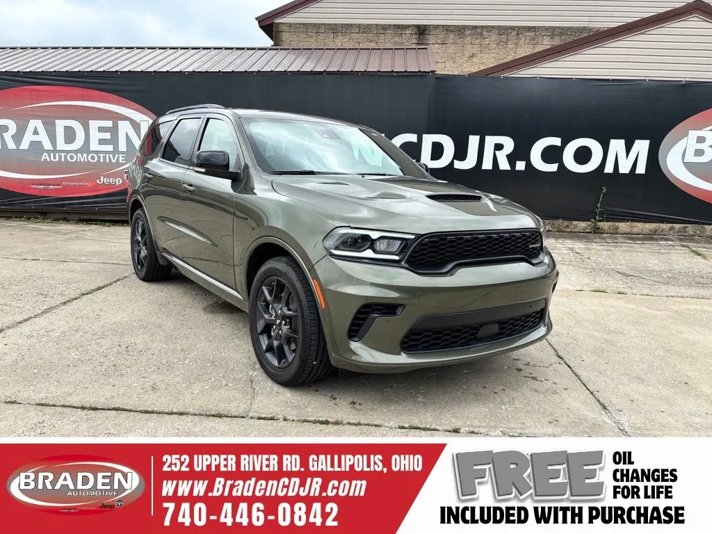 Green 2026 Dodge Durango GT Premium HEMI V8 for sale in Gallipolis, OH