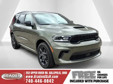 Green 2026 Dodge Durango GT Premium HEMI V8 for sale in Gallipolis, OH
