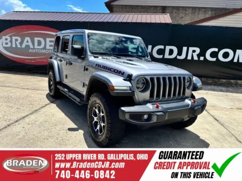 Silver 2019 Jeep Wrangler Unlimited Rubicon for sale in Gallipolis, OH