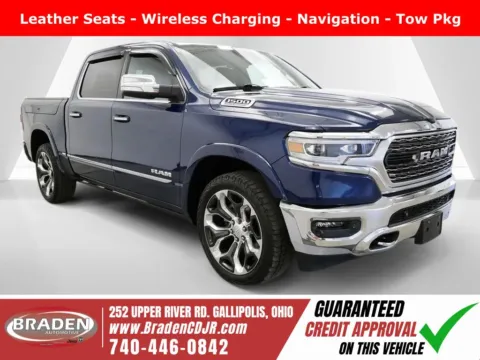 Blue 2022 Ram 1500 Limited for sale in Gallipolis, OH