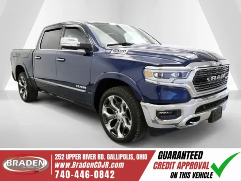Blue 2022 Ram 1500 Limited for sale in Gallipolis, OH