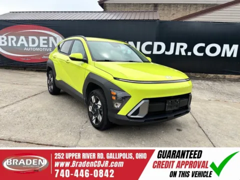 Yellow 2024 Hyundai Kona SEL for sale in Gallipolis, OH