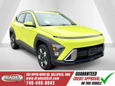 Yellow 2024 Hyundai Kona SEL for sale in Gallipolis, OH