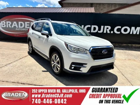 White 2020 Subaru Ascent Touring for sale in Gallipolis, OH