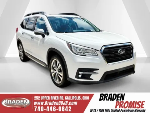 White 2020 Subaru Ascent Touring for sale in Gallipolis, OH