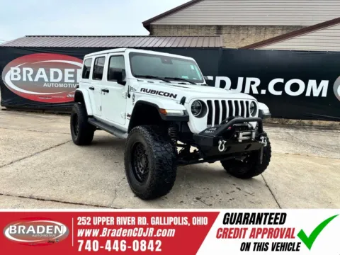 White 2020 Jeep Wrangler Unlimited Rubicon for sale in Gallipolis, OH