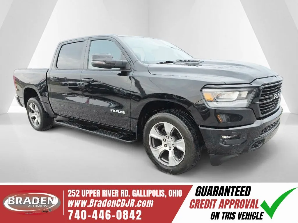 Black 2023 Ram 1500 Laramie for sale in Gallipolis, OH