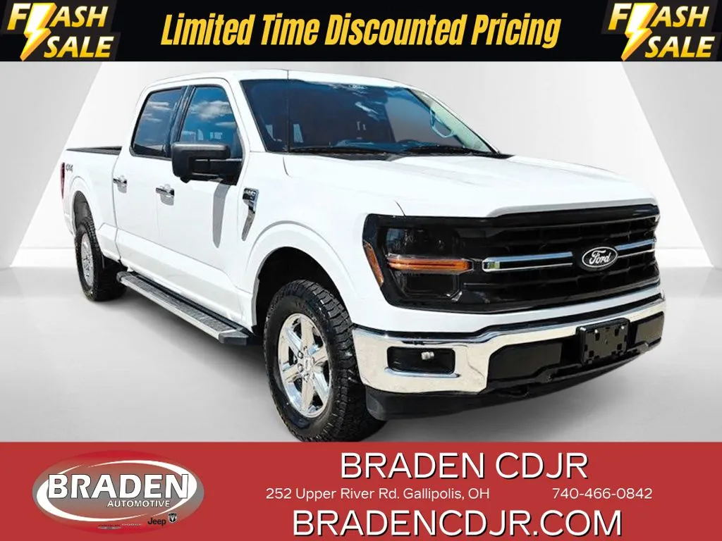 Black 2024 Ford F-150 XLT for sale in Gallipolis, OH