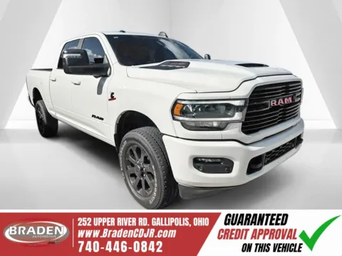 White 2024 Ram 3500 Laramie for sale in Gallipolis, OH