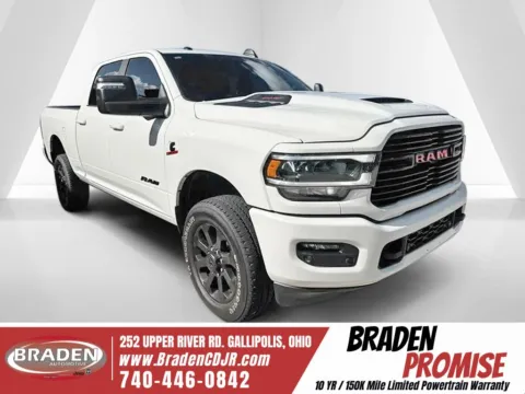 White 2024 Ram 3500 Laramie for sale in Gallipolis, OH