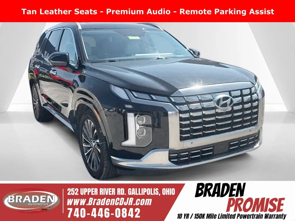 Black 2024 Hyundai Palisade Calligraphy for sale in Gallipolis, OH