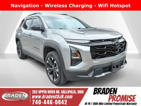 Gray 2026 Chevrolet Equinox RS for sale in Gallipolis, OH