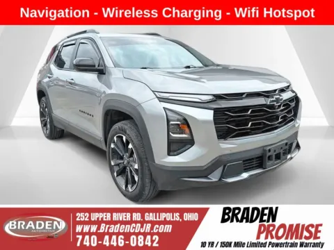 Gray 2026 Chevrolet Equinox RS for sale in Gallipolis, OH