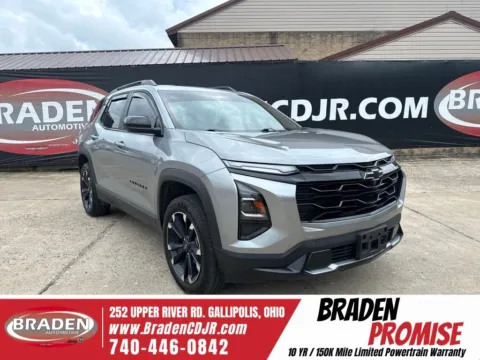 Gray 2026 Chevrolet Equinox RS for sale in Gallipolis, OH