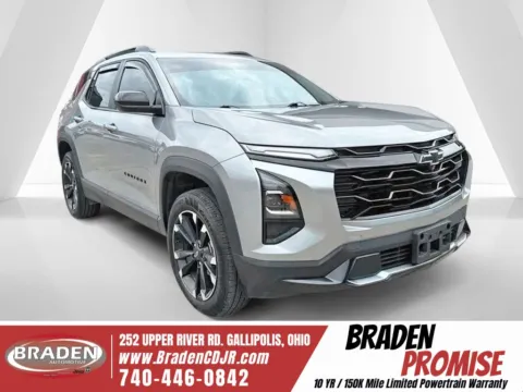Gray 2026 Chevrolet Equinox RS for sale in Gallipolis, OH