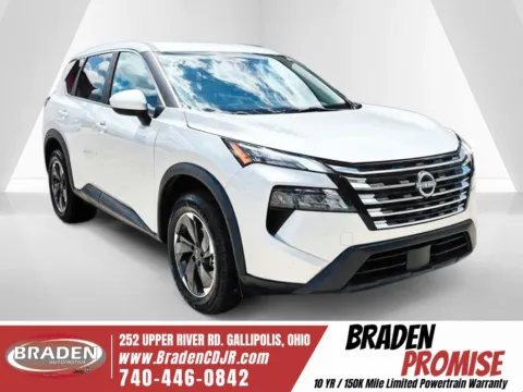 Silver 2024 Nissan Rogue SV for sale in Gallipolis, OH