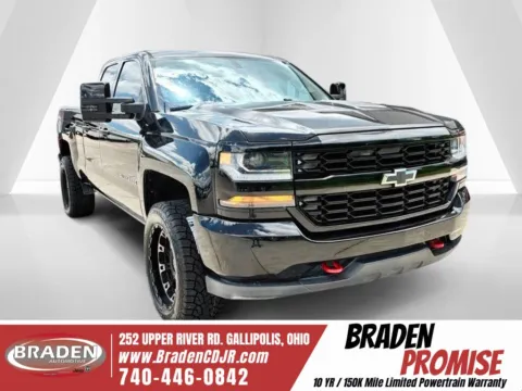 Black 2016 Chevrolet Silverado 1500 Custom for sale in Gallipolis, OH