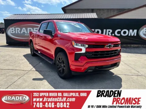 Red 2022 Chevrolet Silverado 1500 RST for sale in Gallipolis, OH