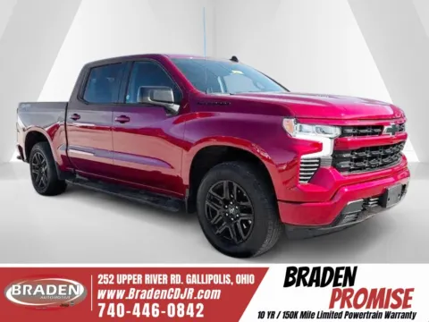Red 2024 Chevrolet Silverado 1500 RST for sale in Gallipolis, OH
