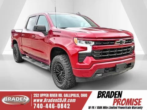 Red 2024 Chevrolet Silverado 1500 RST for sale in Gallipolis, OH