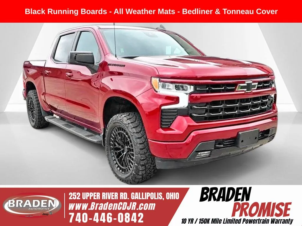 Red 2024 Chevrolet Silverado 1500 RST for sale in Gallipolis, OH