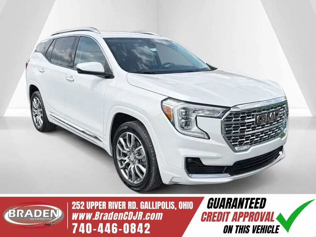 White 2024 GMC Terrain Denali for sale in Gallipolis, OH