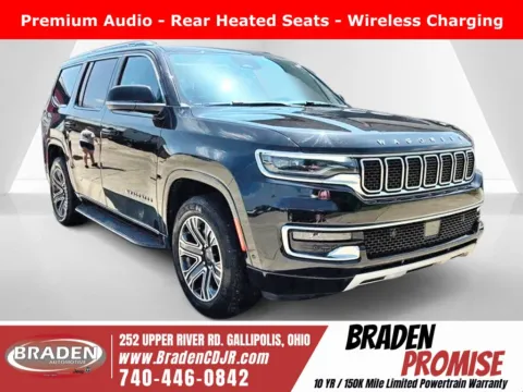Black 2024 Jeep Wagoneer Series II for sale in Gallipolis, OH