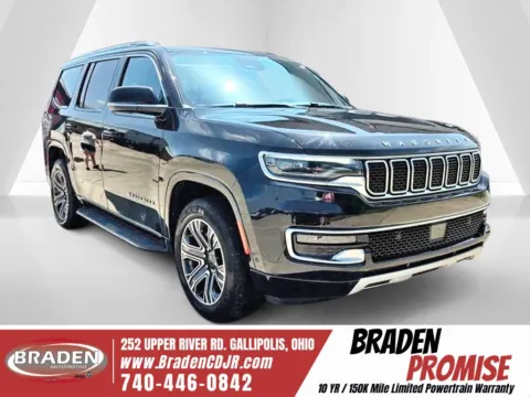 Black 2024 Jeep Wagoneer Series II for sale in Gallipolis, OH